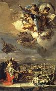 Giambattista Tiepolo Hl. Thekla erlost Este of the plague china oil painting artist
